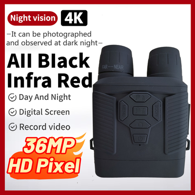 Y6-Bの双眼鏡の夜間視界4Kデジタル36MPの防水屋外の探求