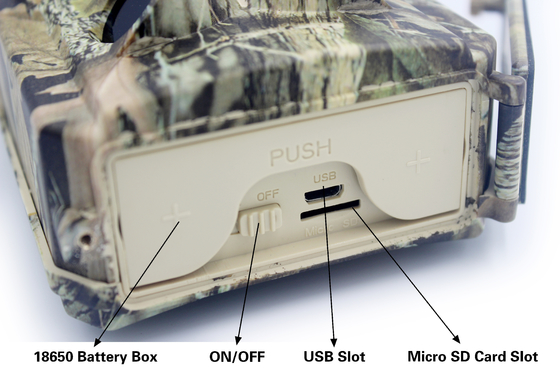 PR400ハンターの道のカメラ32GBの夜間視界の野性生物のカメラのWifiの道のカメラ3MP 1080p完全なHdのビデオ