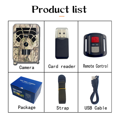 PR300A Wifiの道のカメラ46pcs 940nm IR LEDsの動力を与えられる無線App 24MP 1080Pの太陽