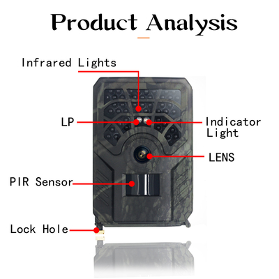 PR300C WIFIの探求のカメラi1296P IP54 Warterproof PIR無線APP