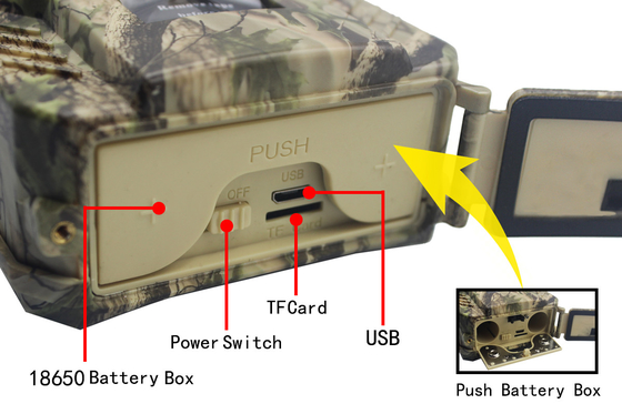 PR300Aのハンターの道のカメラIP54は46pcs IRライト720Pを防水する